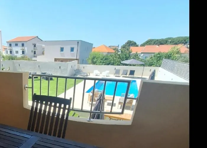 公寓 Lucy With Heated Saltwater Pool And Free Private Parking 扎达尔